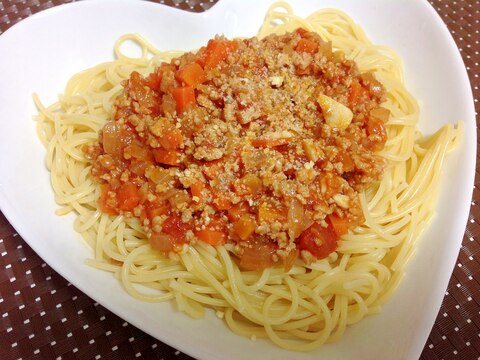 子供が大好き♡ミートソースパスタ